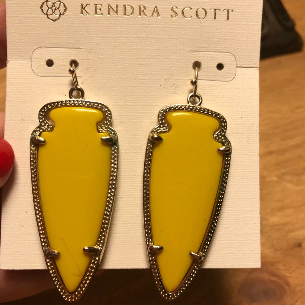 Kendra Scott Yellow Skylars